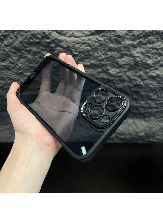 حجاب للجوال بالمعادن كامل، وله خاصية التثبيتMagnets، ويناسب جوال  iPhone16 pro max - Image 1