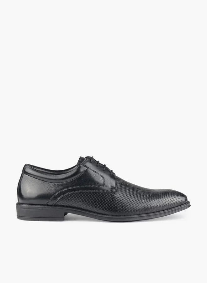 ال بي ال من شو اكسبرس Men Lace-Up Leather Derby Shoes