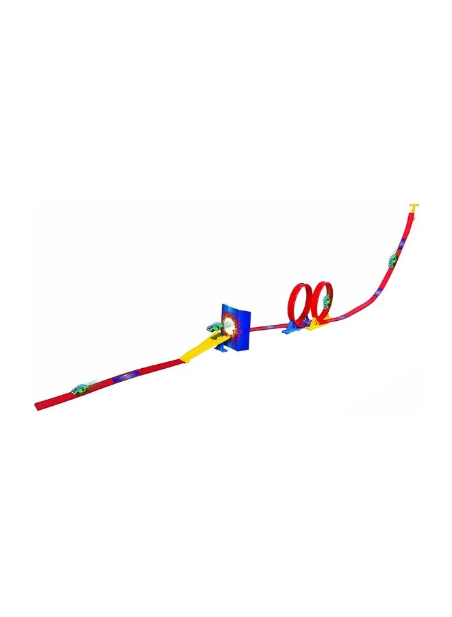 Maisto Fresh Metal Double Loop Challenge Playset  - Image 1