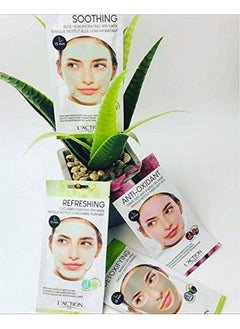 L'Action Paris Cucumber Purifying Spa Mask Sheet Mask Balances And Purifies Skin Enriched With Soothing Aloe Vera And Revitalising Papaya Ideal For Tired Skin Pack Of 1  - Image 5