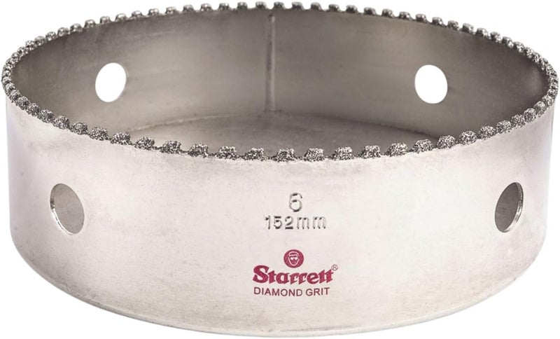 Starrett KD0600-N 6-Inch Diamond Grit Holesaw - Image 1