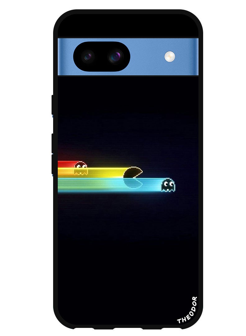 Theodor Protective Case Anti Scratch Shock Proof Bumper Cover For Google Pixel 8a Pacman Amoled - Image 1
