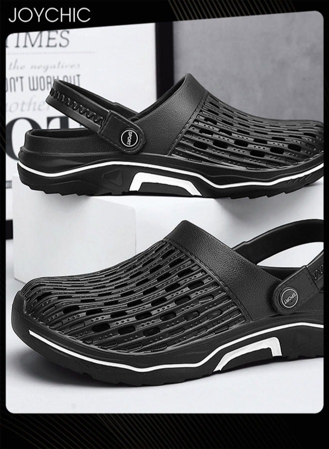 Joychic نعال خارجية عصرية صنادل مزدوجة الأغراض مخصصة للاستخدام المنزلي مضادة للانزلاق وجيدة التهوية وسريعة الجفاف صنادل شاطئ صيفية - Image 5