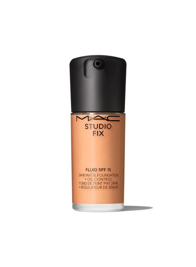 MAC Cosmetics Studio Fix Fluid SPF 15 24HR Matte Foundation + Oil Control C5 - Image 1