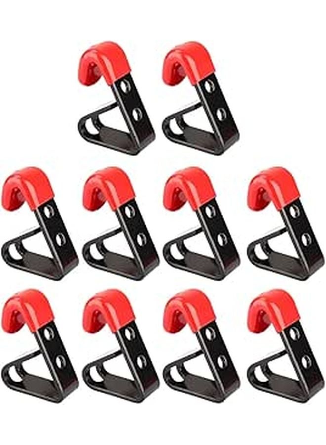 10 Pcs Metal Hook Tire Display Stand For Rim Wheel Suspension Shop - Image 1