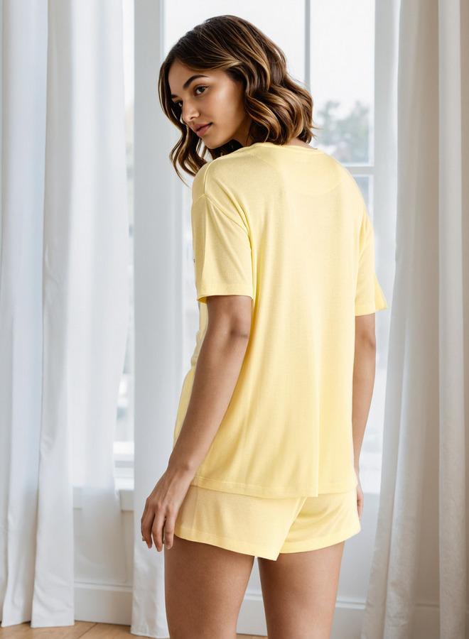 سبلاش فيڤ طقم شورت بطبعة غارفيلد - Image 1