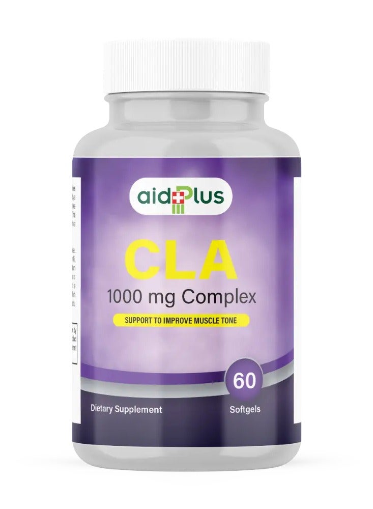 Aidplus Cla 1000 Mg - 60 Softgels