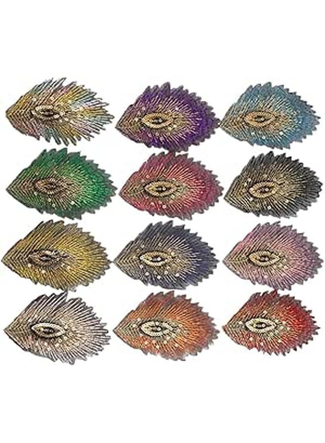 Mixed Colors DIY Sequin Bird Patches 1 2cm Fabric Embroidered Sewing Accessories For Garment Decoration And Repair - Image 1