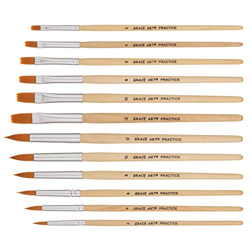 GRACEART Grace Art Water Color Brush Set WS12 by Grace Art - Image 1