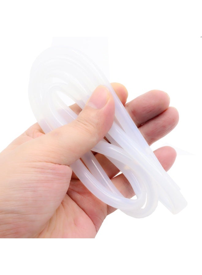 10m Food Grade Silicone Tubing 9/32" ID x 3/8" OD, Clear Odorless Hose for Water Air Beer Homebrew Aquarium Coffee Machine Transparent (33ft / 10m) - Image 5