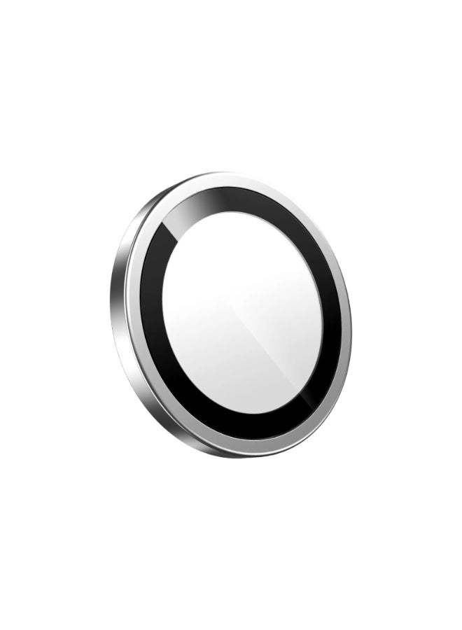 جرين ليون عدسة كاميرا كلاسيكية لهاتف iPhone 17Pro/ Pro max / جودة تصوير أفضل / عدسة سهلة التركيب - فضي - Image 3