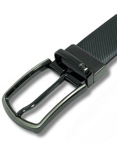 Classic Milano Classic Milano Genuine Leather Reversible Belt for Men | Black & Brown Formal Belt for Business or Office Wear | Men's Leather Belt  - Image 3