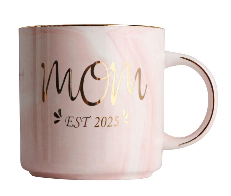 New Mom Gifts For WomanMom Est 2025 Coffee MugPregnancy Announcement Gifts for First Time Momsbaby shower gifts for mom