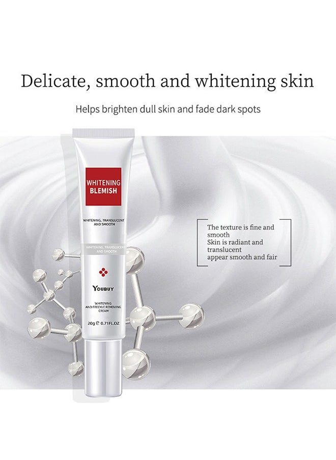 YOUBUY - Whitening And Freckle Removing Cream,Dark Spot Corrector Remover Cream Whitening Moisturizing Brighten Complexion Improving Skin Barrier 20g - Image 1