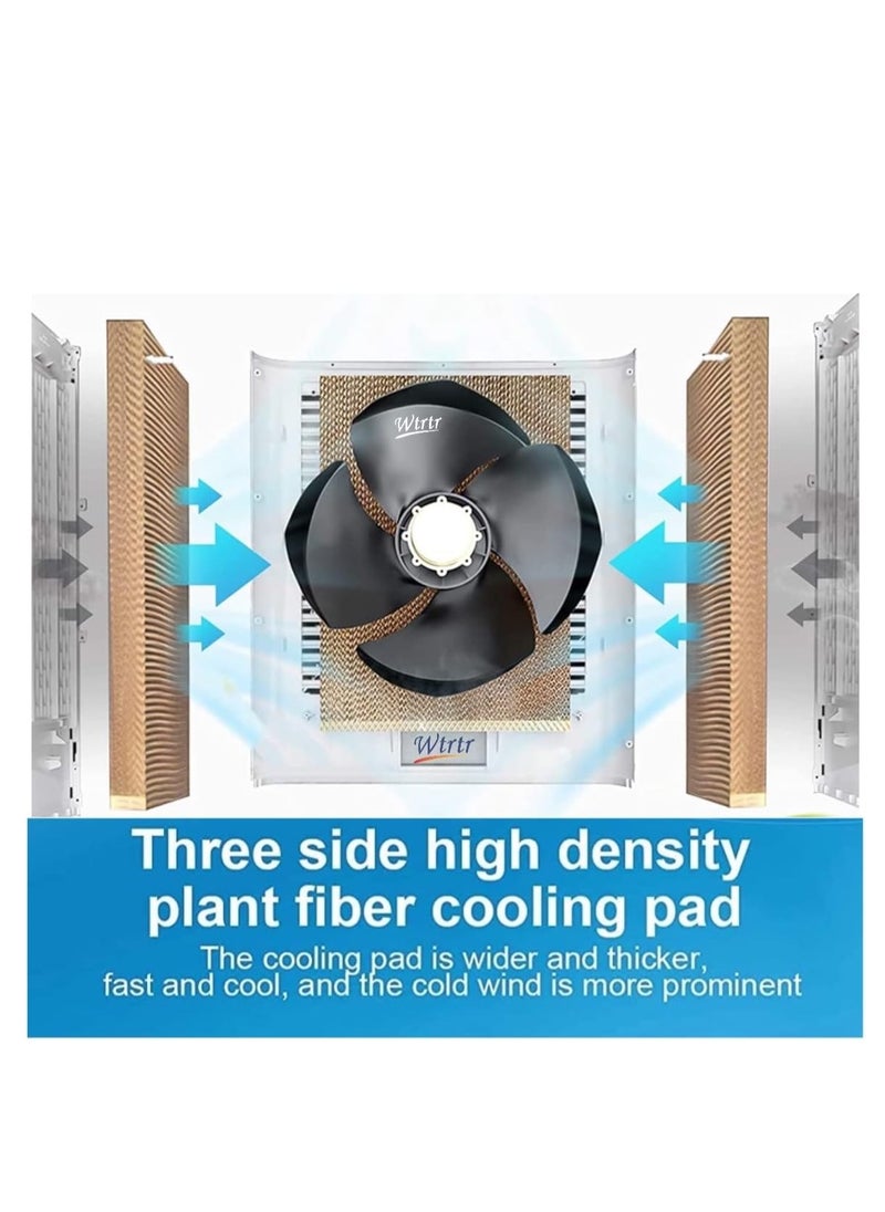 25L Air Cooler 3 Wind Speed and Humidifies Dry Air | Faster Cooling With Low Energy Consumption, Inverter Compatible And Portable| Honey Comb Pads 200W Perfect For Home And Office