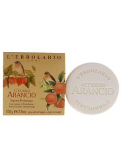 LErbolario Accordo Arancio Perfumed Soap  Enriched With All Natural Ingredients And Aromatic Fragrances  Cleanses And Moisturizes Skin  Long Lasting And Creates A Rich Creamy Lather  35 Oz