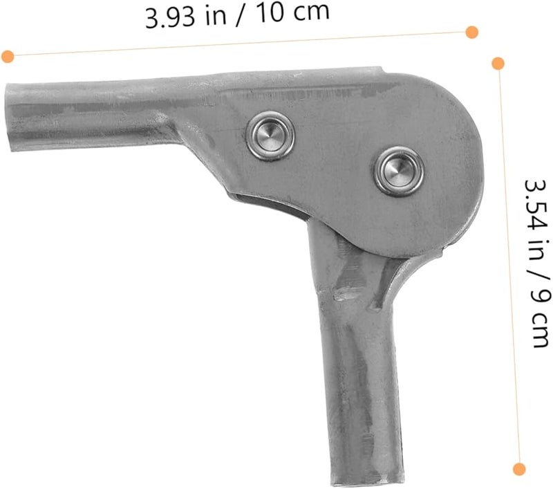 Lifkome 4 Pack Black Sofa Angle Adjuster Gear Folding Hinge For Beach Chairs Furniture - Image 5