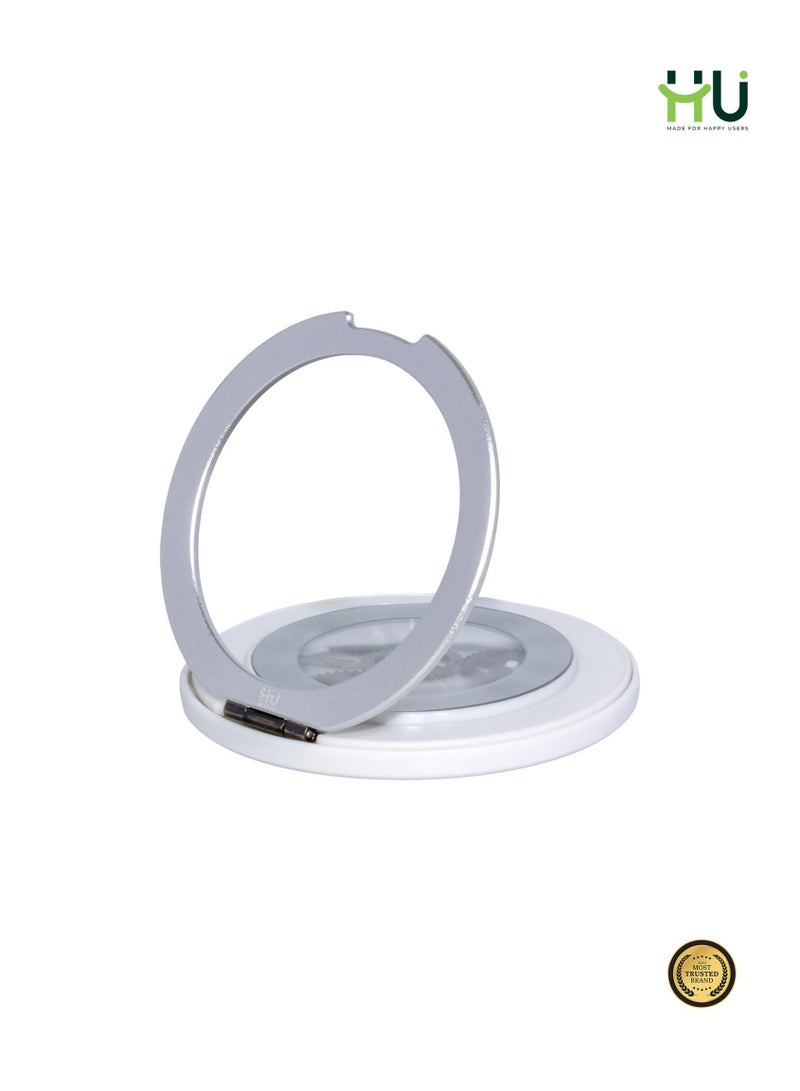 H U Snap.Hold.Go Magnetic Phone Grip with Auto Tracking & Remote Control – 360° Rotating Smart Phone Holder with Dual USB & Adjustable 450mm Diameter for Vlogging & Live Streaming - Image 1