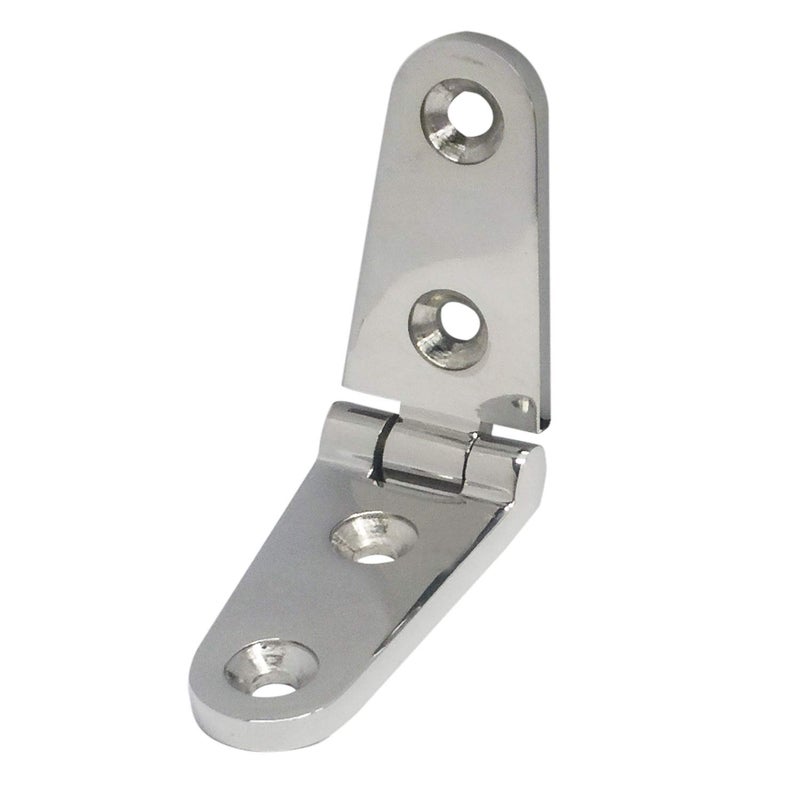 NRC&XRC Pair of 316 Stainless Steel Marine Grade 4'' x 1" Cast Strap Hinge for Boat - Image 4