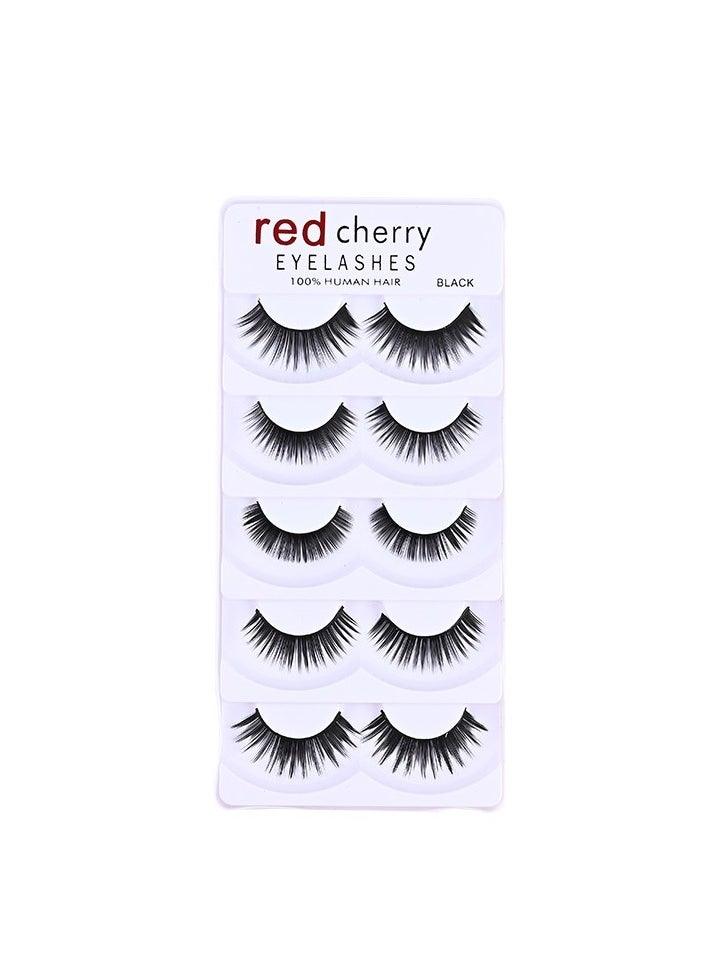 Red Cherry - 5-Pair Eyelashes Set DW - Image 1