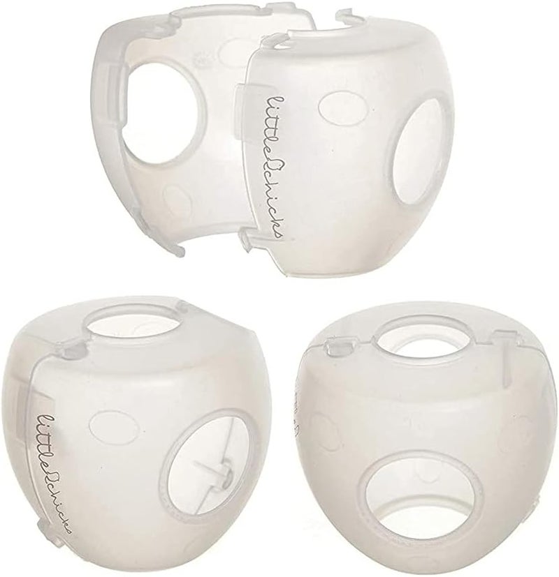 Little Chicks Baby Safety Door Knob Covers  3 Count Pack of 1 - Image 1