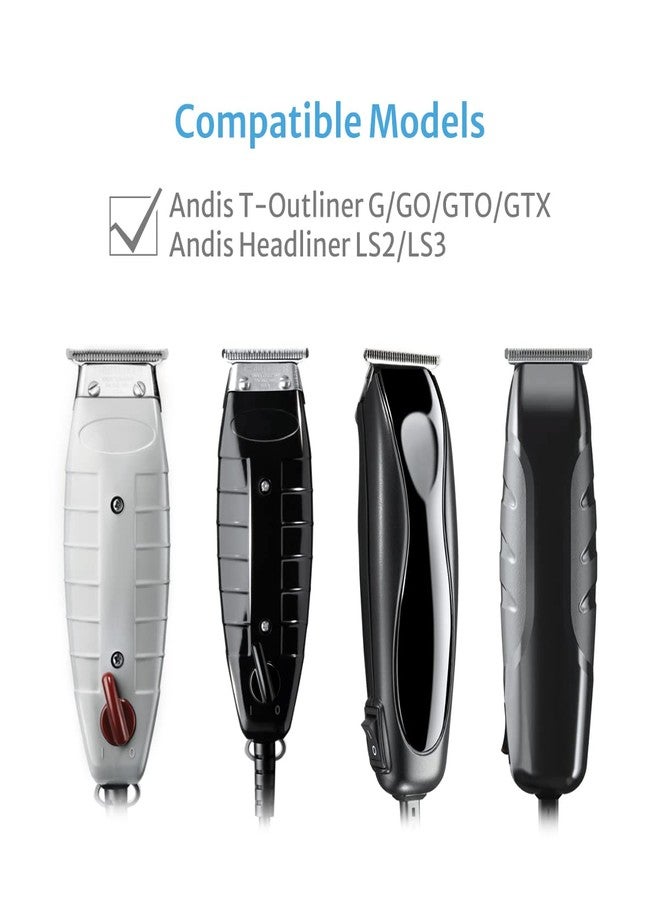 Perfitech T Outliner Blades fits for Andis T Outliner, G, GO, GTO, GTX, Headliner LS2, LS3 Replacement, 1 Pack,【New Version】 - Image 2