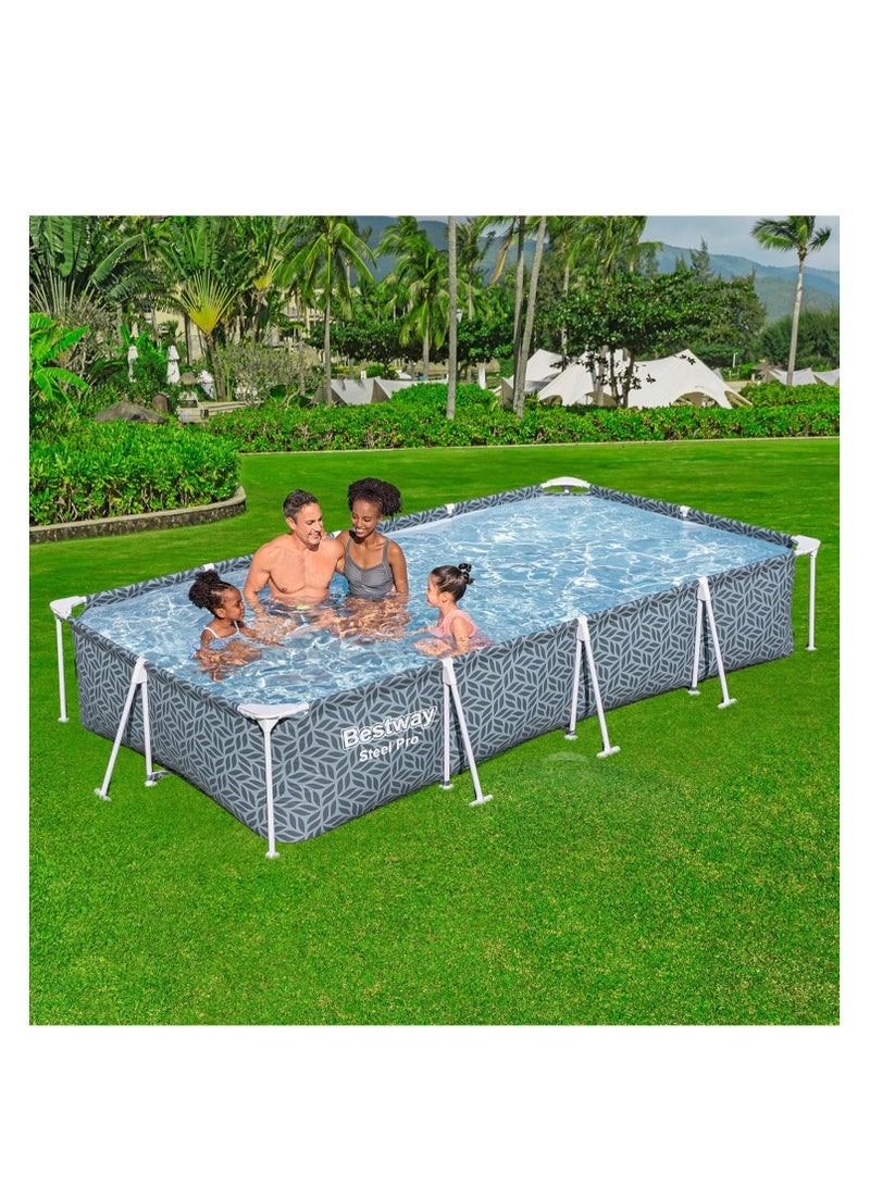 Bestway Steel Pro Rectangular Pool Set 3.66mx2.01mx66cm - Image 3