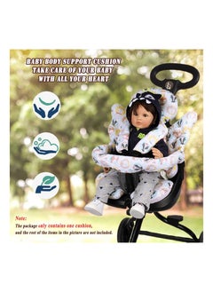 SYOSI Infant Head And Body Support Cushion, Extra Soft Babybody Support Pad Toddler Seat Pad With Head Neck Support Comfortable Infant Body Support Cushion Infant Seat Support  - Image 4