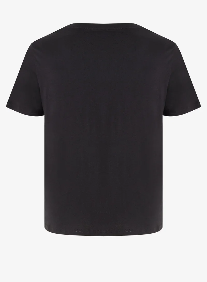 JACK & JONES Casual Regular Fit Crew Neck T-Shirt