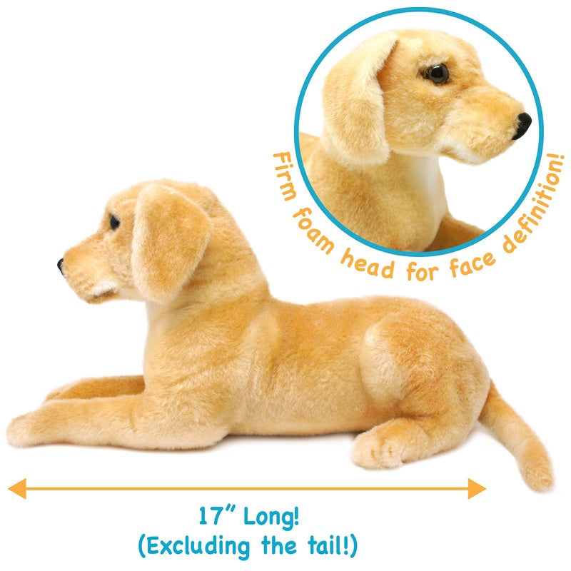 TigerHart Mason The Labrador - 19 Inch Stuffed Animal Plush - Image 4