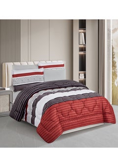 Stargold Super Soft Printed Comforter, 6pcs Set, Microfiber High-Quality Fabric, Stylish and Premium Design, Durable, Ideal For Home Bedroom 240X220CM  - Image 1