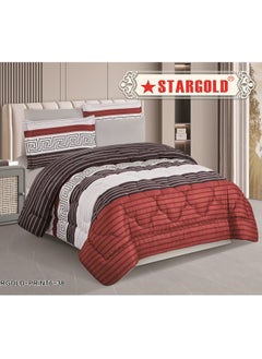 Stargold Super Soft Printed Comforter, 6pcs Set, Microfiber High-Quality Fabric, Stylish and Premium Design, Durable, Ideal For Home Bedroom 240X220CM  - Image 2