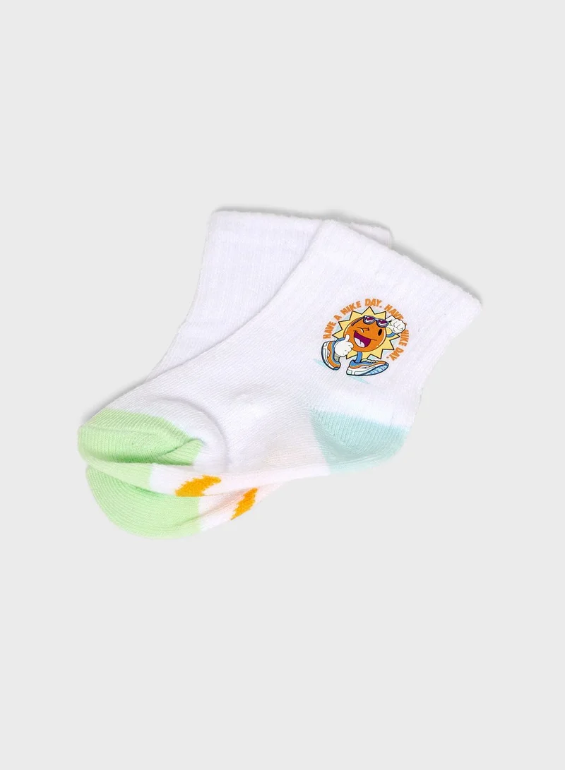 Nike 6 Pack Infant Crew Socks