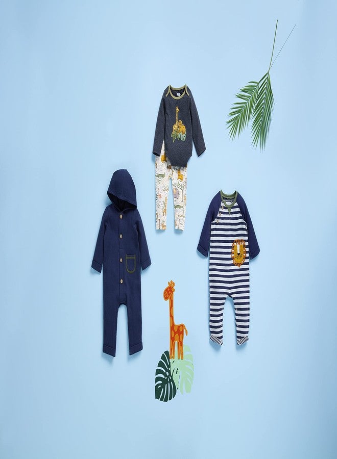 Mud Pie Boy's Bodysuit and Pant Safari Set, 3-6 Months - Image 2