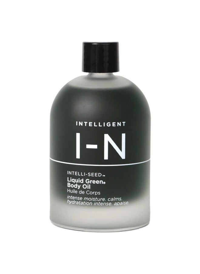 Intelligent Nutrients - Liquid Green Body Oil Intensive Hydration And Radiance Antioxidant And Soothing For All Skin Types 3.4 Oz - Image 1
