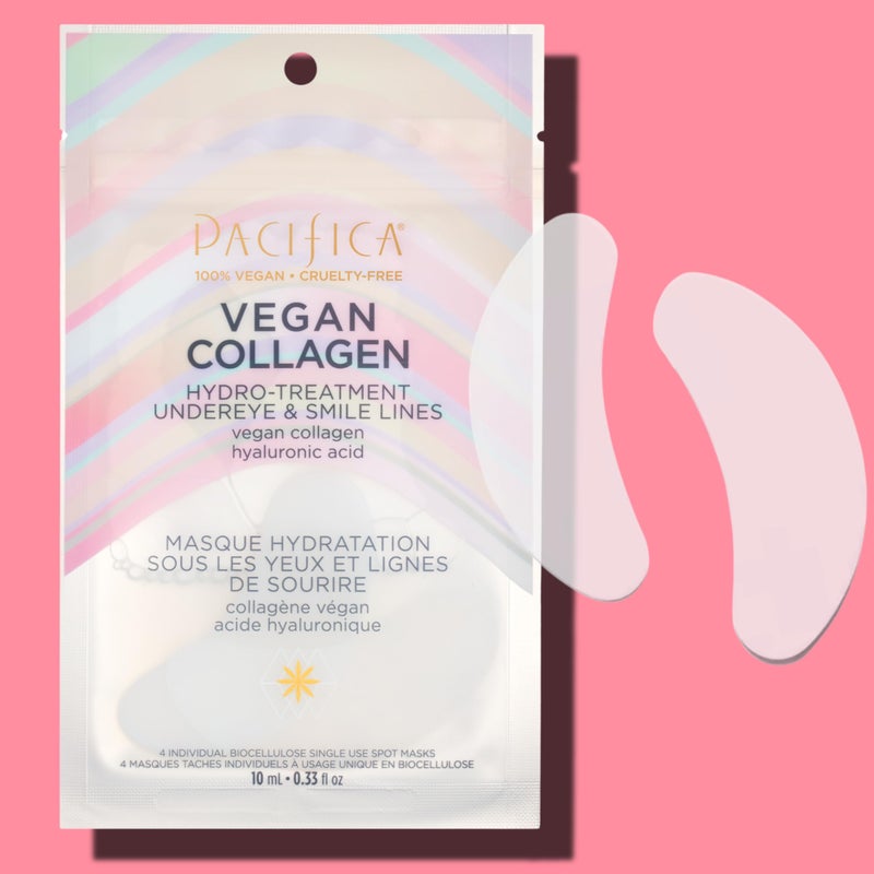 Pacifica Undereye & Smile Mask Set â€“ Vegan Collagen Hydro Treatment with Hyaluronic Acid, Hydrating for Dark Circles, Dry & Combination Skin, Vegan & Cruelty-Free, 4 Pieces - Image 5