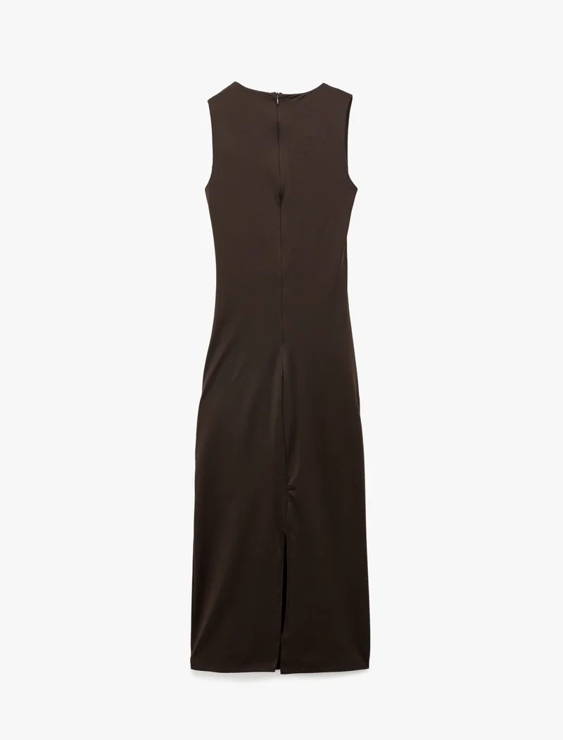 Koton  Draped Midi Dress for Women | Best Price UAE