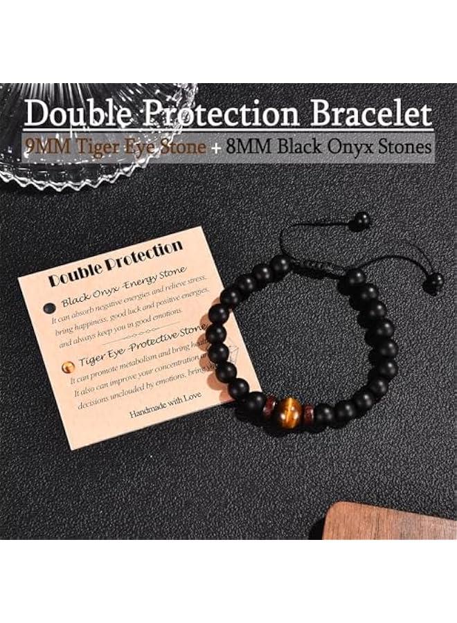 Arabest Gifts for Husband Brother Boyfriend Uncle Son Nephew Grandson Fiance Stepdad New Dad First Time Dad To Be Bracelet Gifts, Graduation Fathers Day Birthday  Anniversary Valentines Day Gifts for Him Teen Boy Men - Image 3