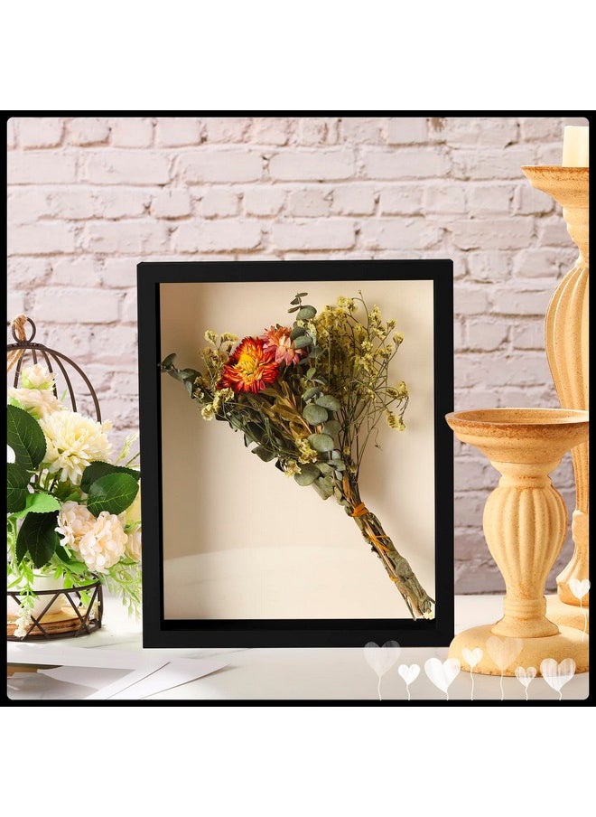 Tuanse - 12 Pcs Shadow Box Frame Wood Display Case Shadow Box Frame Shadow Box Picture Frame For Memorabilia Baby Items Wedding Memories Crafts Tickets And Photos (5 X 7 Inch Black) - Image 1