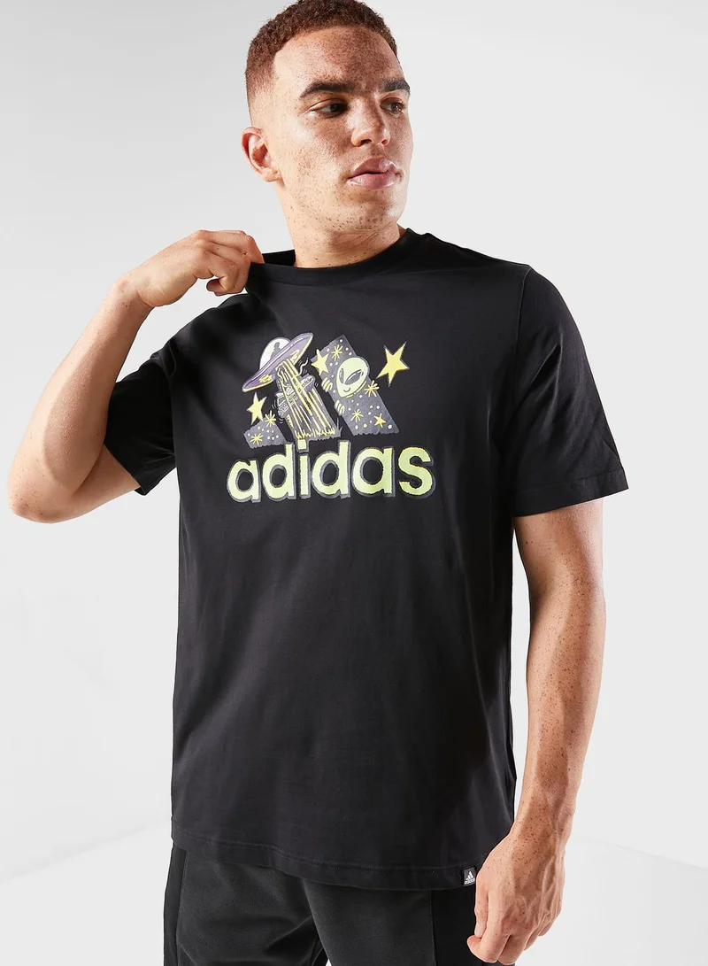 Adidas Sportswear Dream Doodle Fill T-Shirt