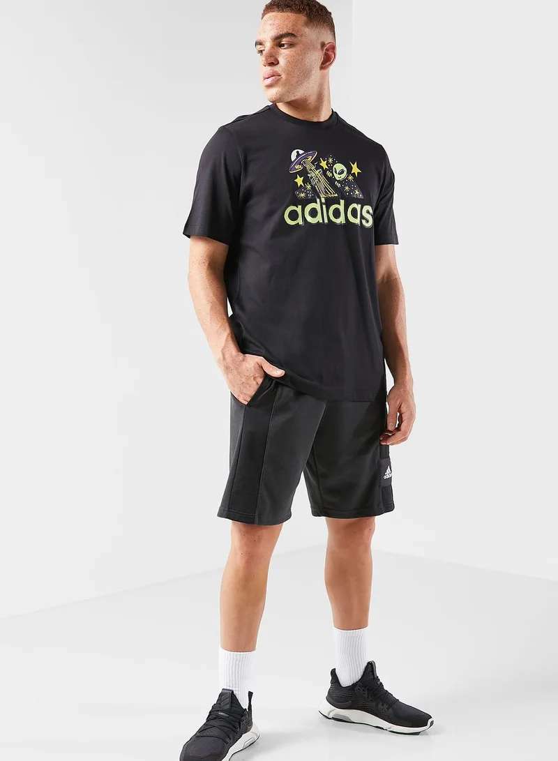 Adidas Sportswear Dream Doodle Fill T-Shirt