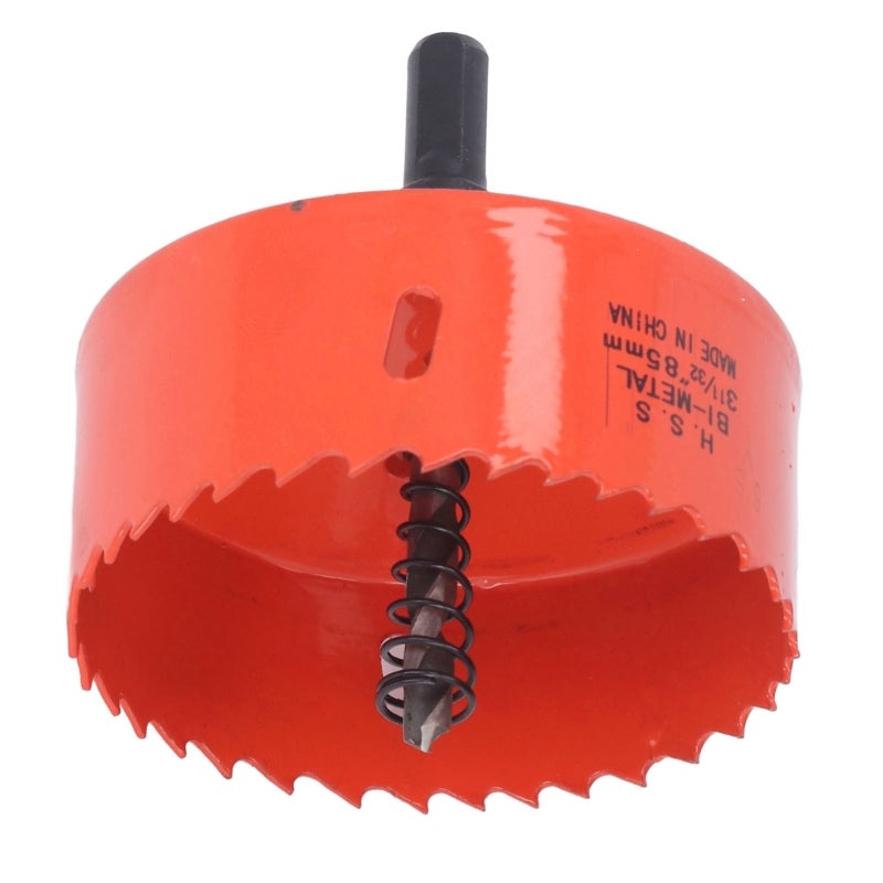Holes Cutting Bit: 32mm Depth, Incisive Saw Teeth For Smoother High-Speed Cutting - Unique Hole Design Simplifies Chips Removal, Premium High-Speed Steel, Rustproof Durable, For Soft Metal Wood PVC Pl - Image 1