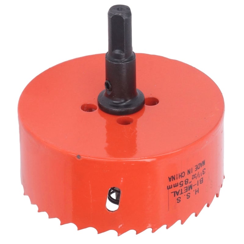 Holes Cutting Bit: 32mm Depth, Incisive Saw Teeth For Smoother High-Speed Cutting - Unique Hole Design Simplifies Chips Removal, Premium High-Speed Steel, Rustproof Durable, For Soft Metal Wood PVC Pl - Image 5