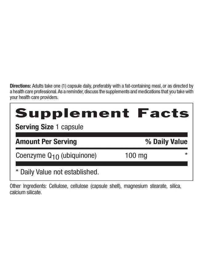 Country Life Country Life CoQ10, 100 mg - 60 Vegetarian Capsules  - Image 2