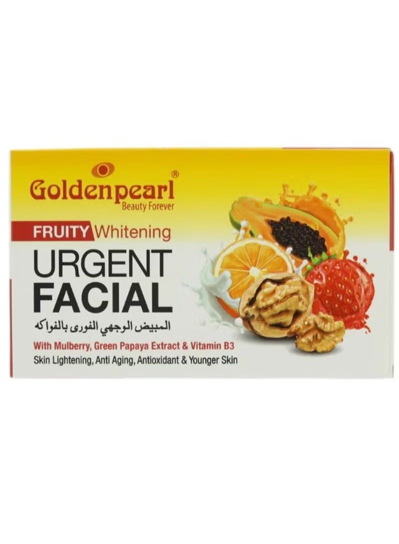 Golden Pearl Urgent Facial Fruity Whitening 25 ML