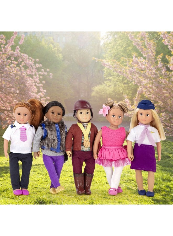 LORI Dollsmini Doll & Toy Dog6Inch Doll & Boston Terrier Pupplay Set With Outfit Animal & Accessoriesilyssa & Indigoplayset For Kids3 Years + - Image 5