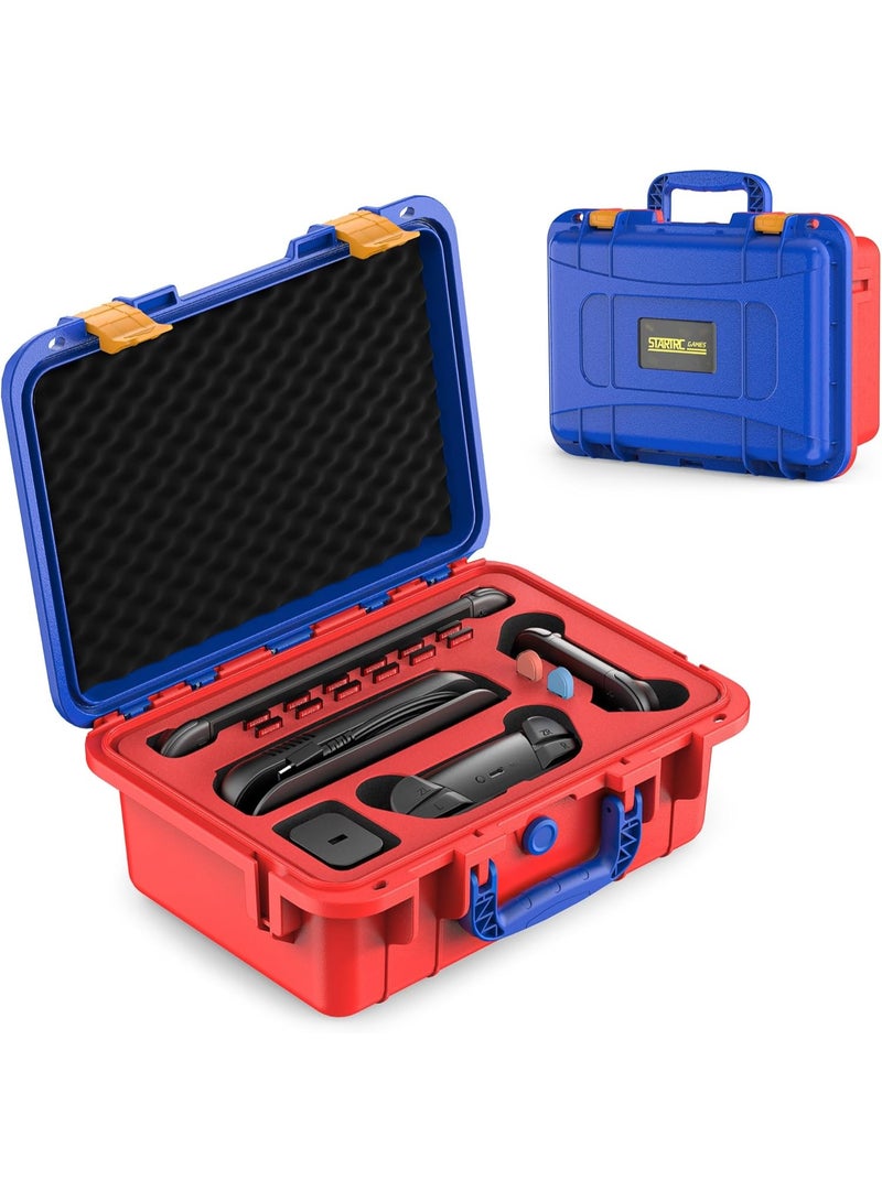 ألعاب ستارترك حافظة STARTRC GAMES الصلبة المحمولة لنينتندو سويتش 2 إصدار ديلوكس محترف مقاوم للماء وفقًا لمعيار IP67حافظة سفر صلبة مع بطانة ناعمة - مناسبة للجهاز ويد التحكم Pro والإكسسوارات - Image 1