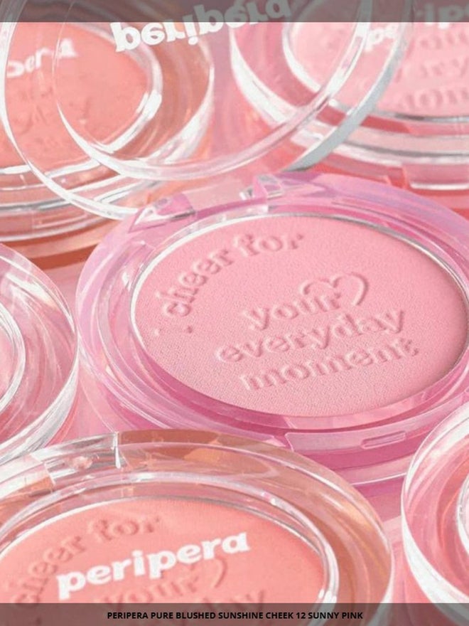 PERIPERA Pure Blushed Sunshine Cheek 012 Sunny Pink - Image 2