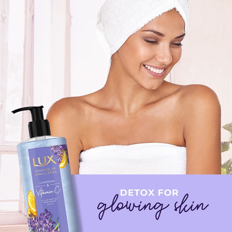 Lux Lux Essence of Himalayas Lavender Vitamin C Illuminating Bodywash 400 ml - Image 2