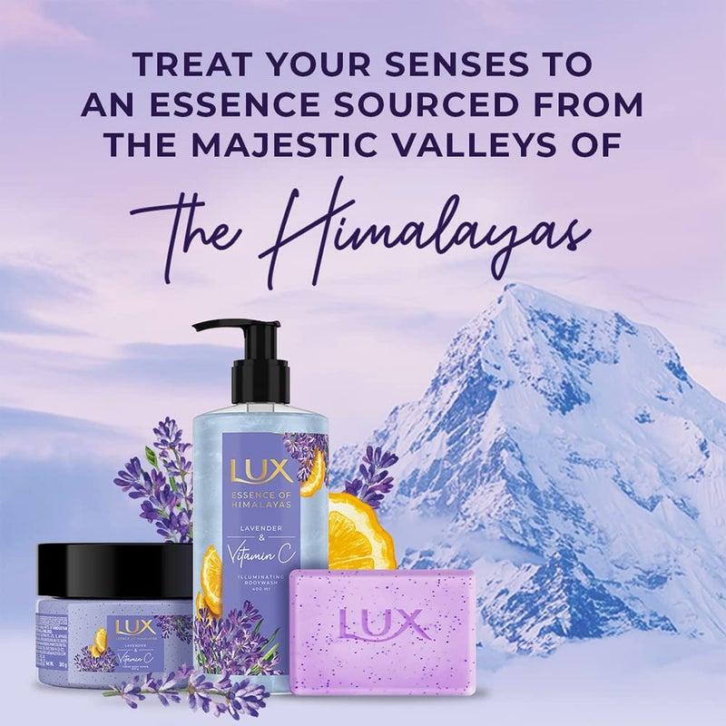 Lux Lux Essence of Himalayas Lavender Vitamin C Illuminating Bodywash 400 ml - Image 4